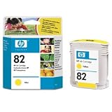 Genuine NEW Hewlett Packard C4913A HP 82 High Capacity Yellow Ink Cartridge