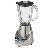 Black & Decker BL1900 48-Ounce Glass-Jar Blender, Brushed Stainless