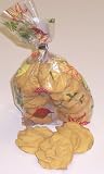 Gourmet Food : Scott's Cakes 1 lb. Brown Sugar Shortbread Cookies in a Fall Leaf Bag