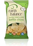 Earth Balance Gluten Free Kettle Chips - Sour Cream and Onion - 5 oz