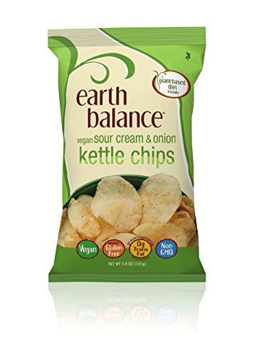 Earth Balance Gluten Free Kettle Chips - Sour Cream and Onion - 5 oz