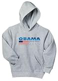 Obama Flag Adult Hooded Sweatshirt