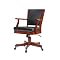 Gas Lift Swivel Tilt Game Chair- Fruitwood