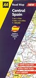 Books : Central Spain (AA Road Map Spain & Portugal)