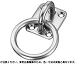 マルカンプレート 材質(ｽﾃﾝﾚｽ) 規格(PR-8) 入数(10) 【丸カンプレートシリーズ】