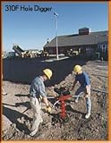 Augers & Posthole Diggers: General 300 Series Hole Diggers: 4HP Fuji Robin EC10V two cycle. 155