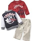 Nannette Baby Boy 3-Piece Thomas the Tank Jacket & Pant Set