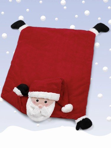 Buy Low Price Cozy Bearington Bears Baby Santa Plush Belly Play Mat B005VHS73E