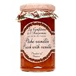 Peach Vanilla Jam Andresy All natural French jam pure sugar cane 9 oz jar Confitures a l'Ancienne