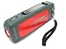 Highgear SmartDynamo Hand Crank Flashlight with AM/FM Radio, Emergency Alarm, and Mobile Phone Charging Port