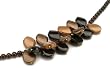 Pretty Petal Necklace in Truffle