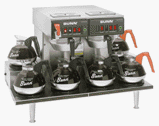 BUNN 23400.0020 12 Cup Coffee Brewers Thermo Fresh 0/6 TWIN 120/240V Stainless Steel Funnel