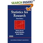 Statistics for Research (Wiley Series in Probability and Statistics) by Shirley Dowdy, Stanley Wearden, and Daniel Chilko