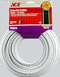 2 each: Ace Rg6 Video Coaxial Cable (3167772)