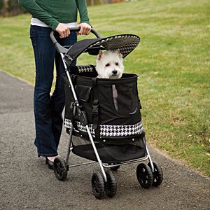Cruising Companion Primo Strollers - Houndstooth - Black Houndstooth