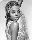 DIANA ROSS 8X10 B&W PHOTO