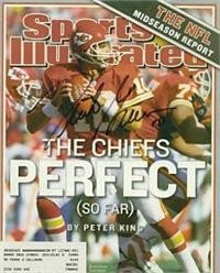 Trent Green Autographed/Hand Signed Sports Illustrated Magazine (Kansas City Chiefs)