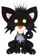 BAD KITTY PLUSH 8" DOLL Character from books by Nick Bruel