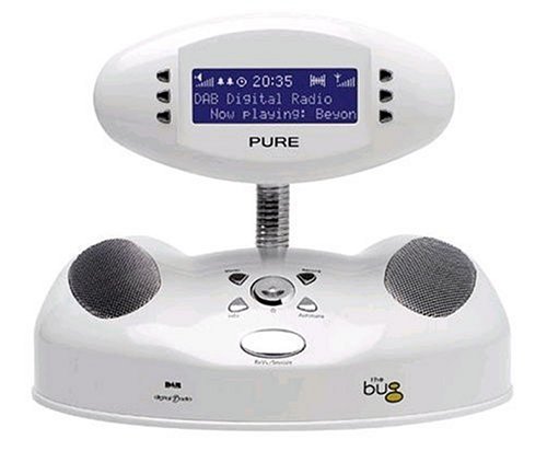 Childrens Toyshop  Electronics : Pure - The Bug DAB Radio with Pause and Rewind - White