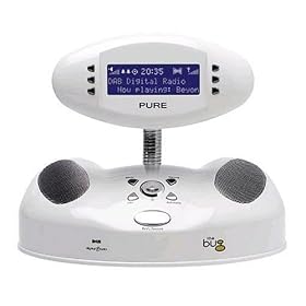 Pure - The Bug DAB Radio with Pause and Rewind - White