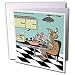 Londons Times Health and Vanity Trends Cartoons - Anteater Eats Ants - Greeting Cards-6 Greeting Cards with envelopes