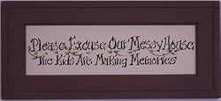Framed Verse - Messy House Verse