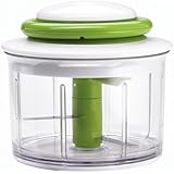 Chef'n Veggie Chop Hand-Powered Food Chopper, Arugula