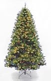National Tree Company LEX1-304-75 7.5 Foot Lexington Fir Hinged Tree with 500 Clear Lights
