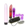 Doc Johnson Little Pearl 7" Vibrator Satin Pink Muti-Speed Adult Sex Toy Kit