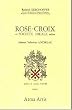 Rose-Croix et soci�t� id�ale selon Johann Valentin Andreae