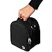 BLACK Slim Compact Protective Travel Digital Camera Carrying Case with Accessory Compartment For Nikon Coolpix L120, V1, P100, P500, P7000, P7100, D3800, D800 Digital SLR DSLR Professional Camera