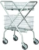 Versacart Folding Utility Cart: Versacart Wire Basket, Small, - 2 EA/CS