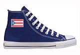 Converse - Chuck Taylor All Star Hi Top Custom with Puerto Rican Flag