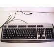 Arabic and English USB Computer Keyboard (Black & Silver)