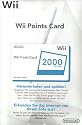 Wii Points Card 2000