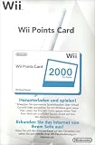 Wii Points Card 2000