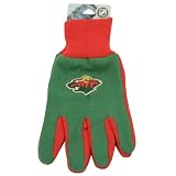 Minnesota Wild Jersey Gloves (One Size Fits Most Ages 16+)