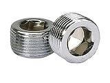 Moroso 39154 3/4 Npt Chrome/Pl Stel 2/Cd