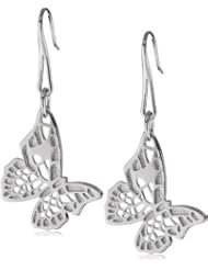 ELLE Jewelry "Butterflies" Sterling Silver Dangling Earrings