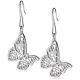 ELLE Jewelry Butterflies Sterling Silver Dangl