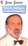Pensees  repliques  textes et anecdotes