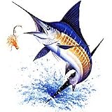 Blue Marlin Adult Long Sleeve T-Shirt