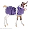 Breyer Traditional Foal Blanket w/Halter- Purple [Misc.]