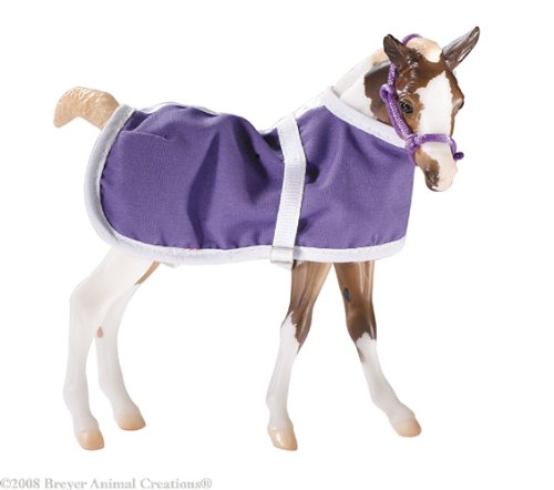 Breyer Traditional Foal Blanket w/Halter- Purple