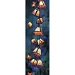 Bronze-Finish Lantern 20-Light String