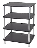 Sanus Systems AFA Accurate Furniture Audio Stand (Black)