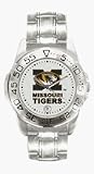 Missouri Tigers Gameday Sport Ladies' Watch with a Metal Band