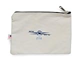 ESTEX(エステックス) ZIPPER POUCH CANV. Natural Cotton L30xH22cm 2530