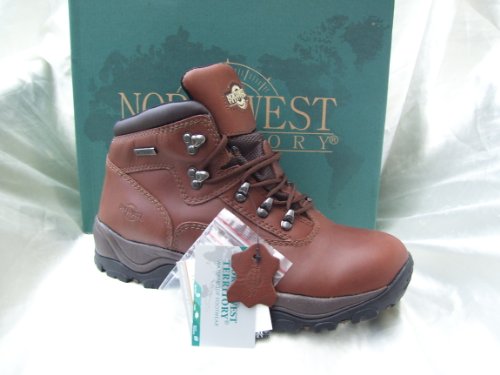 MENS BROWN WATERPROOF BOOTS,HIKING,WALKING,LEATHER UK9