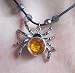 Halloween Spider Necklace Jewelry Sexy Adjust Choker